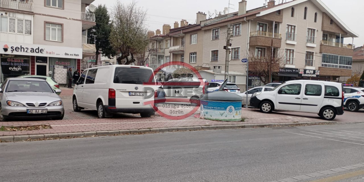 Konya’da bir kişi iş yerinde silahla vurulmuş halde bulundu