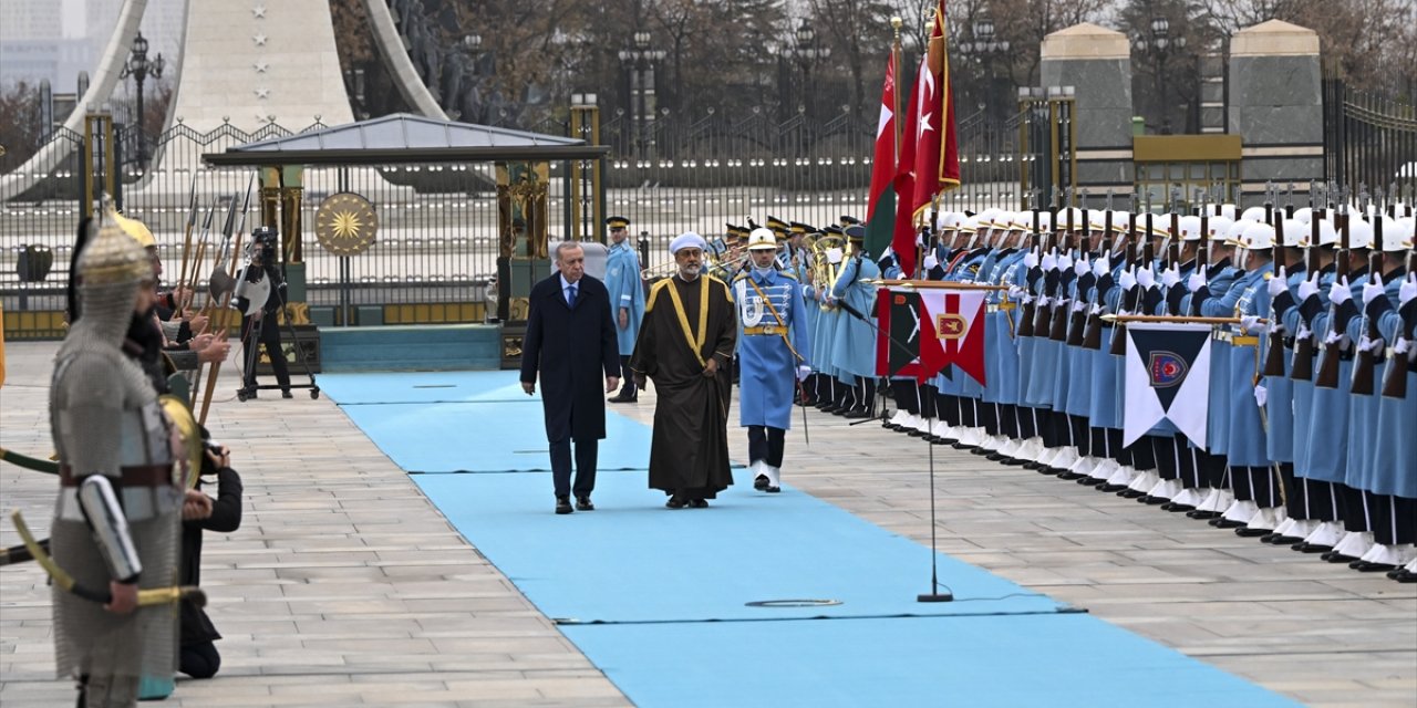 Umman Sultanı Heysem bin Tarık Ankara’da