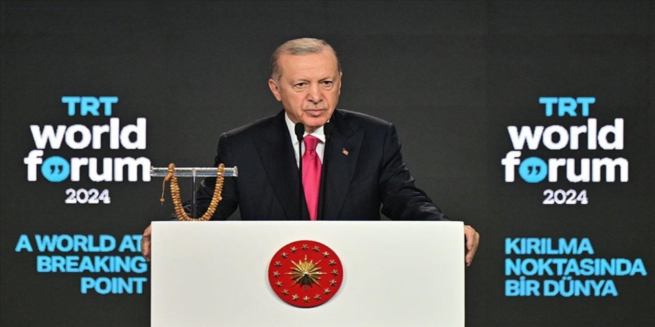 Cumhurbaşkanı Erdoğan: Dünya 5 daimi üyenin eline bırakılamaz