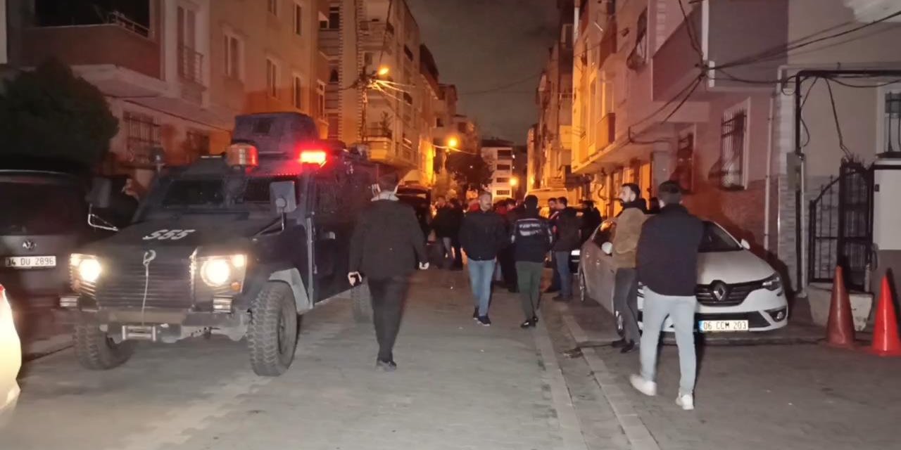 Operasyon sırasında polise silahlı saldırı