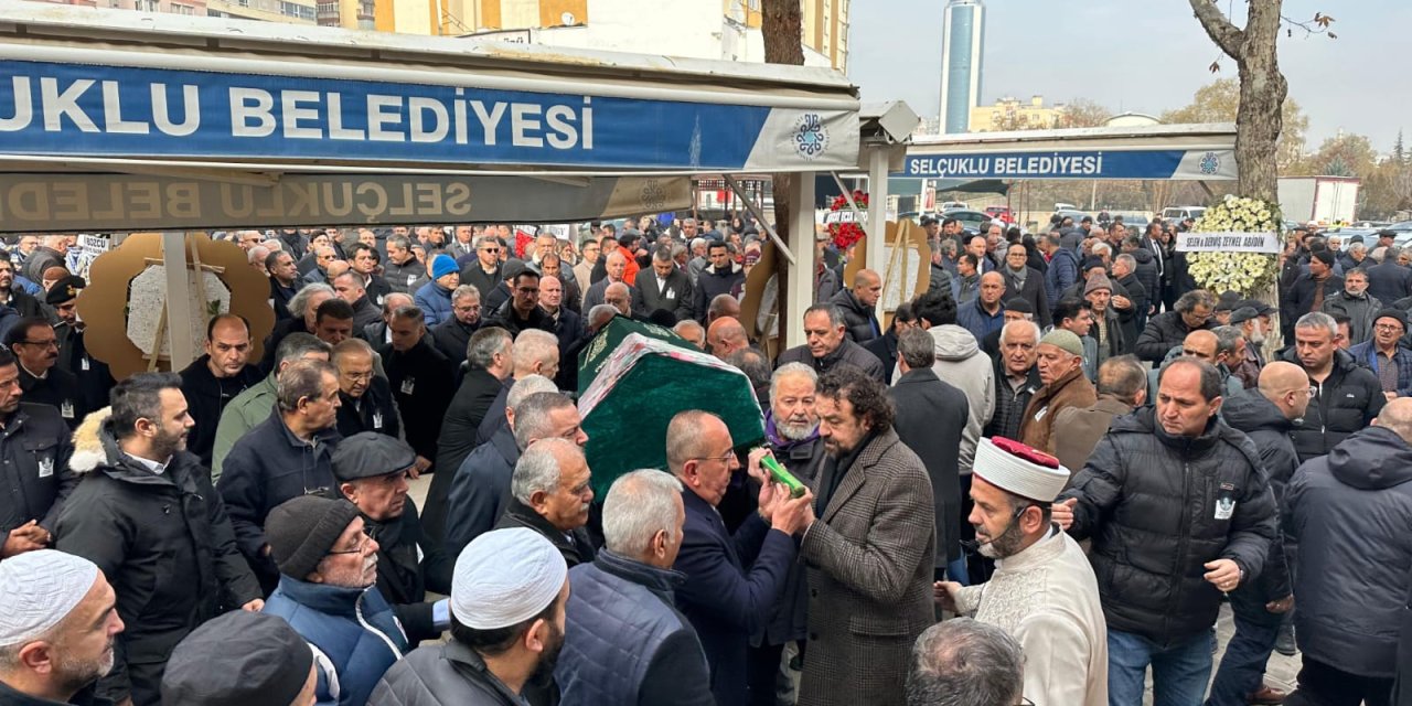 Nezahat Keleşoğlu Konya’da son yolculuğa uğurlandı