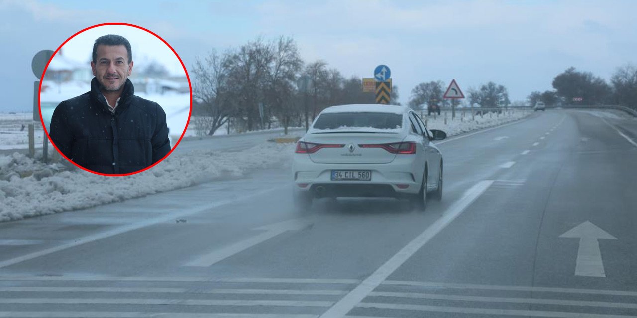 Konya’da uzman isimden sürücülere hayati kış sürüşü uyarısı