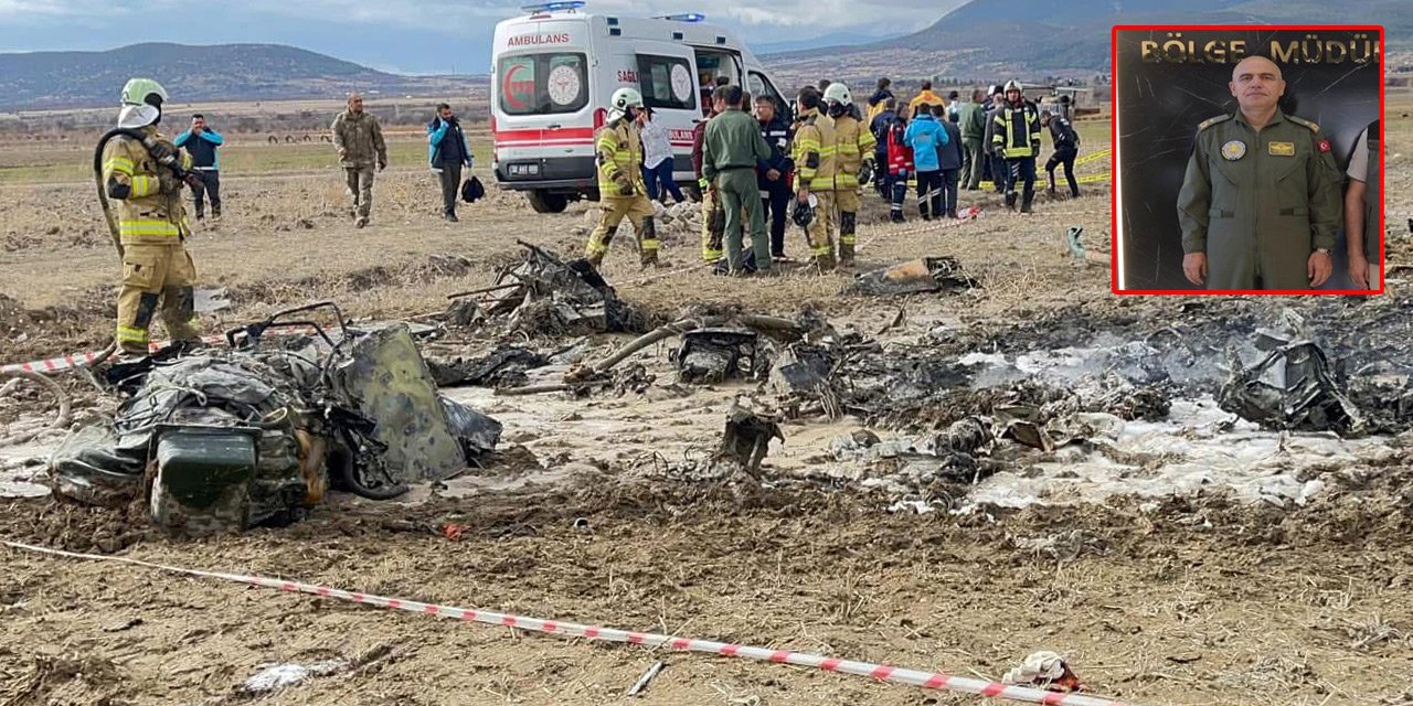 Havada çarpışan 2 askeri helikopterden biri düştü, 6 askerimiz şehit oldu