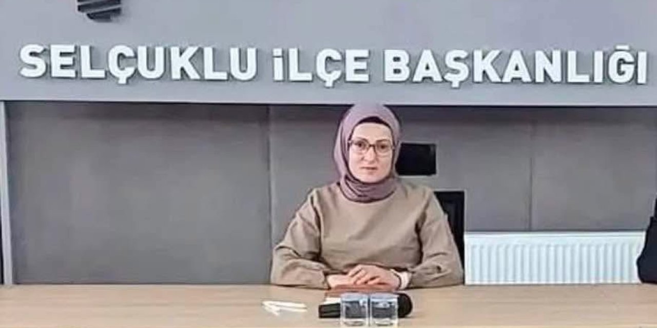 AK Parti Konya İl Kadın Kolları Başkanı Özlem Yılmaz oldu