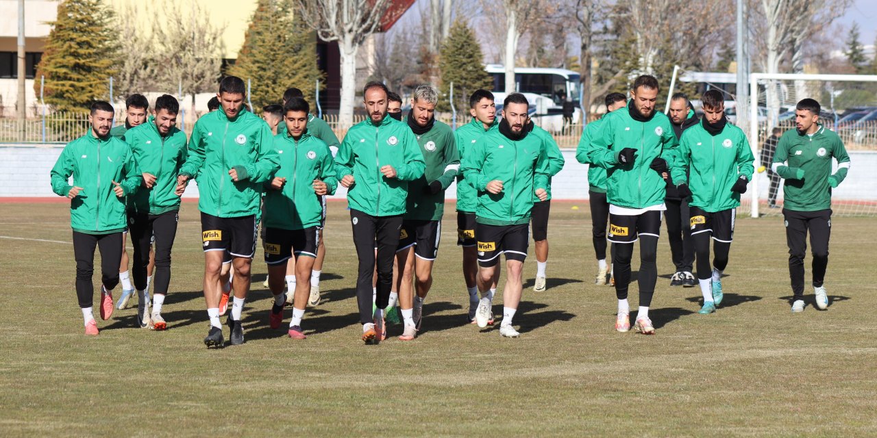 1922 Konyaspor’un ikinci yarı maç programı belli oldu