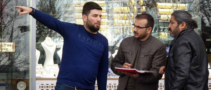 Konya'da kuyumcu çalışanı soygun anını anlattı