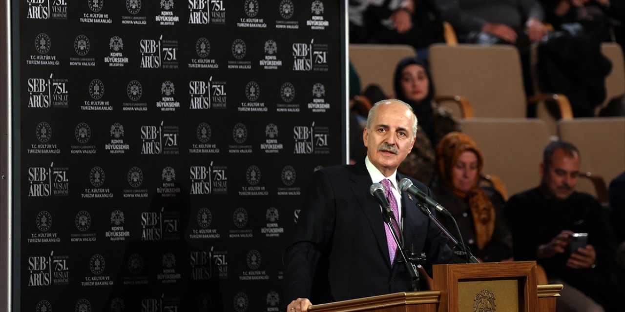 TBMM Başkanı Kurtulmuş: Kısa sürede Şam mevlevihanesinde ayinler yapılacak