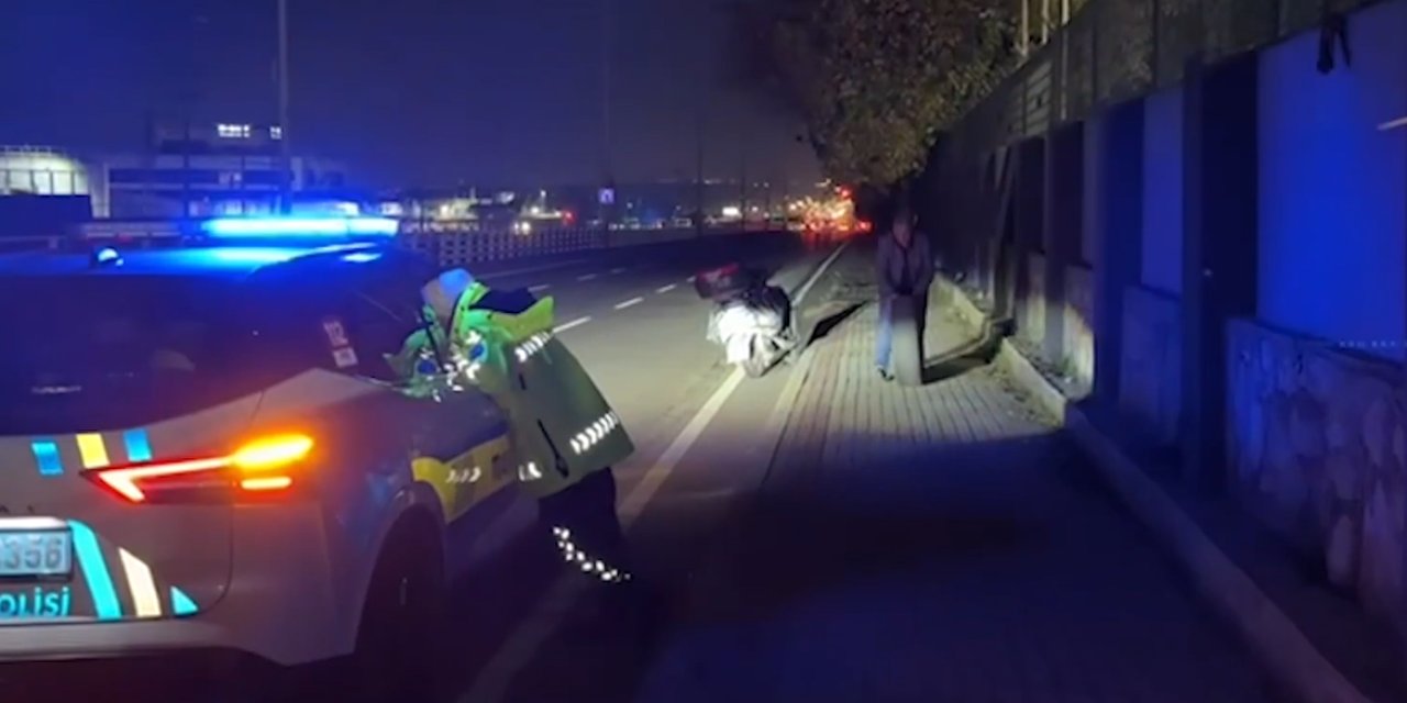 İşe gitmek için yola çıktı, durakta beklerken lastik çarptı