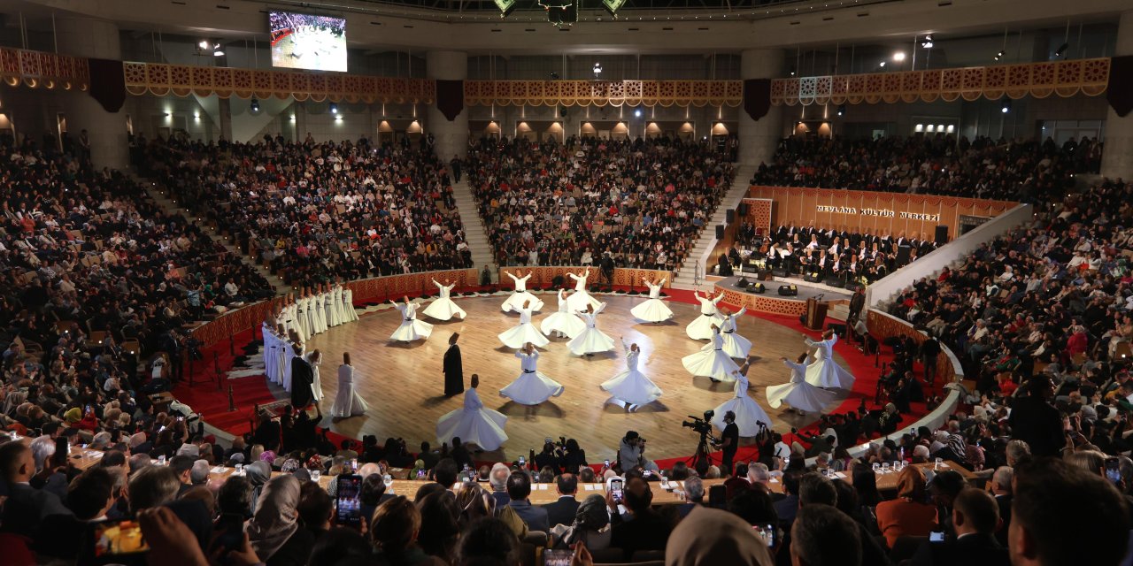 Konya’da Düğün Gecesi’nde Mevlana anıldı