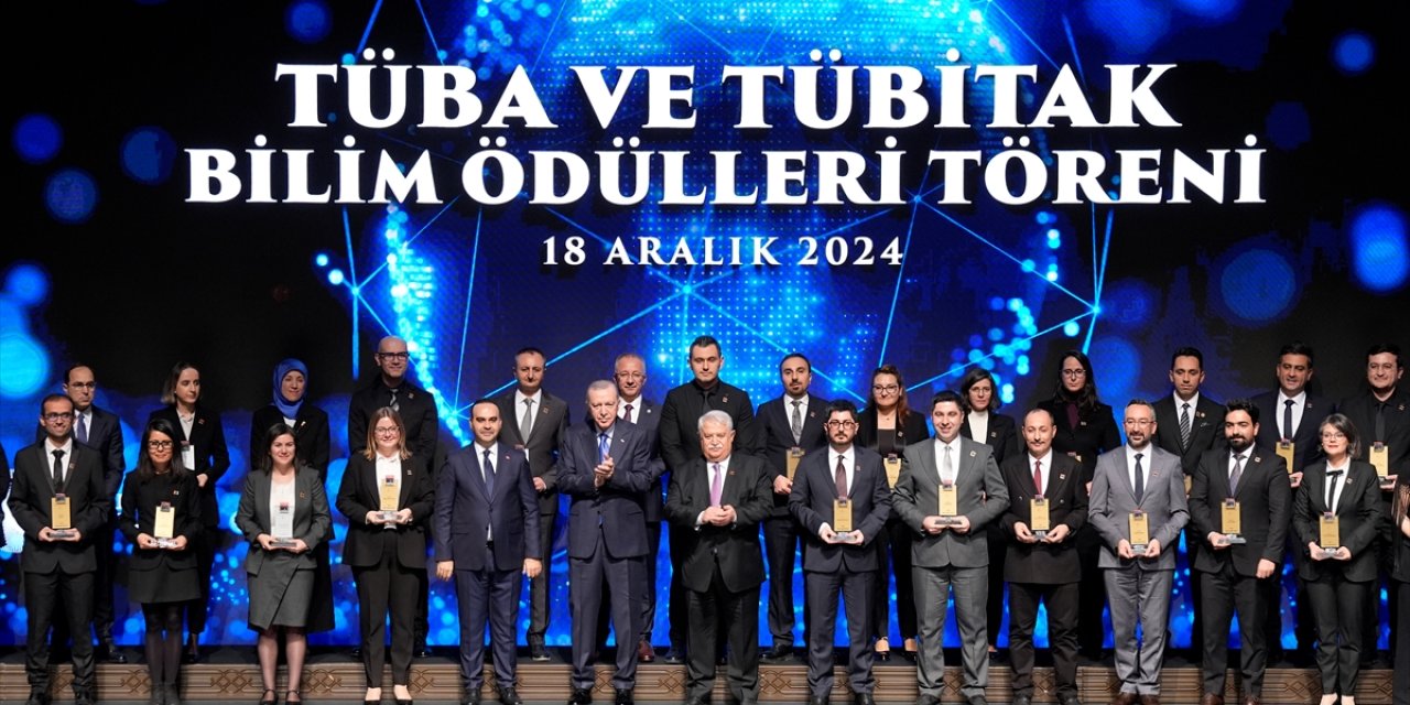 TÜBA ve TÜBİTAK Bilim Ödülleri sahiplerini buldu