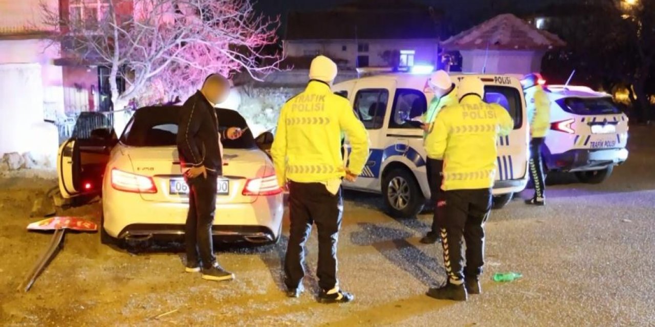 Polisin alkollü sürücüyle imtihanı: Sayın valime gittiğim zaman...