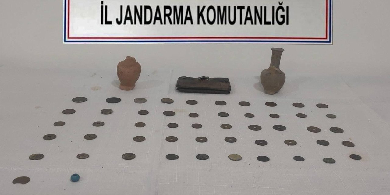 Konya’da jandarmadan tarihi eser operasyonu!