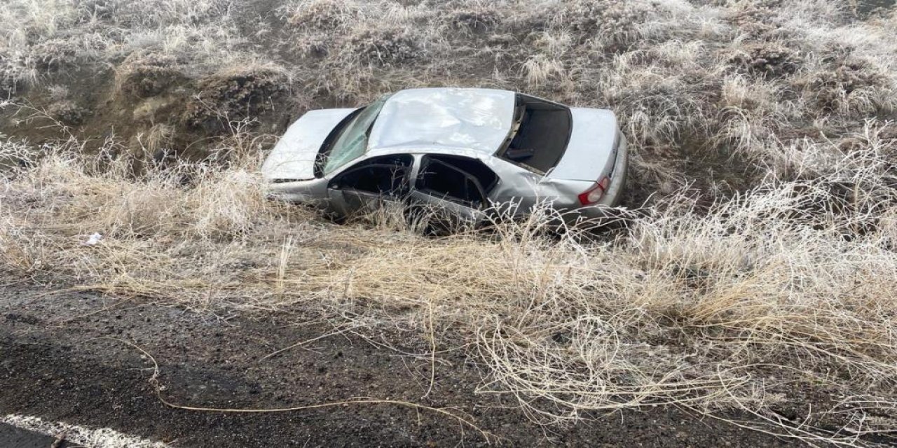 Konya'da sis ve buzlanma kazaya neden oldu: 6 yaralı