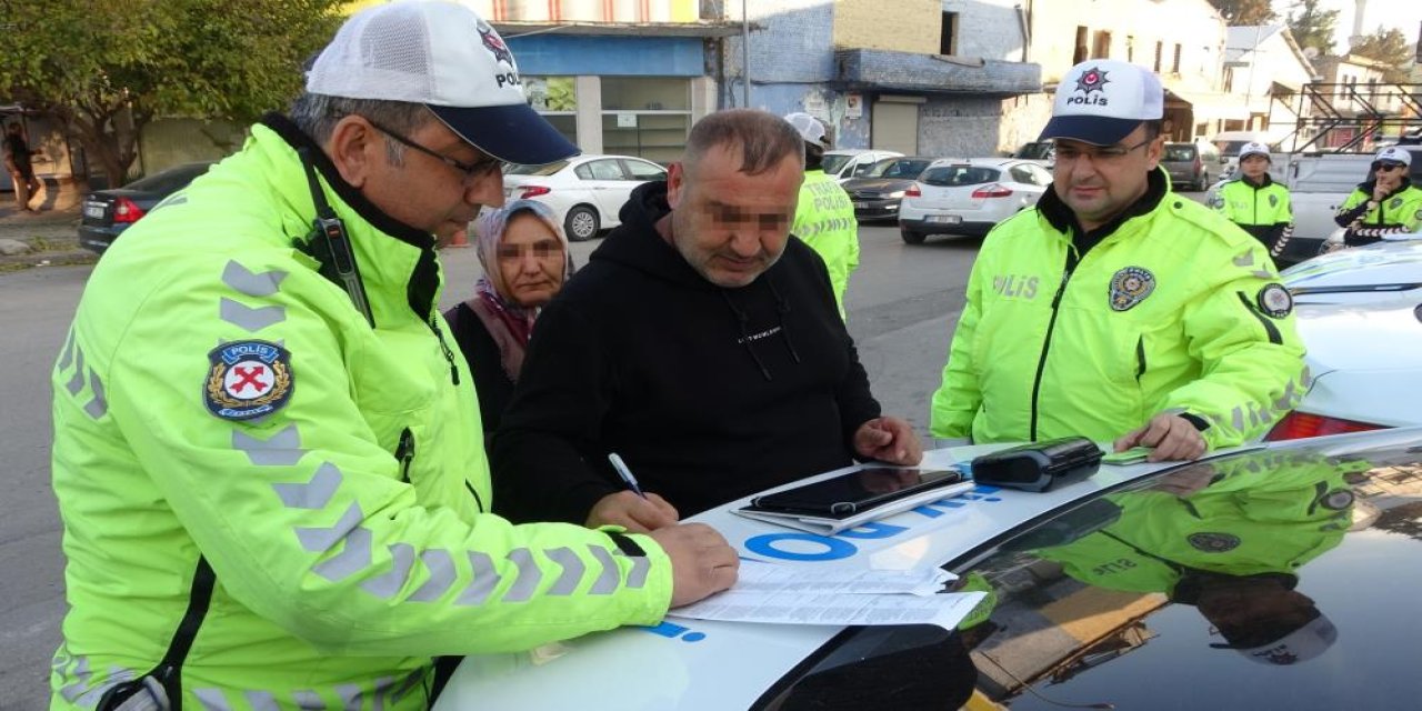 Üst geçidi kullanmayan yayalara para cezası