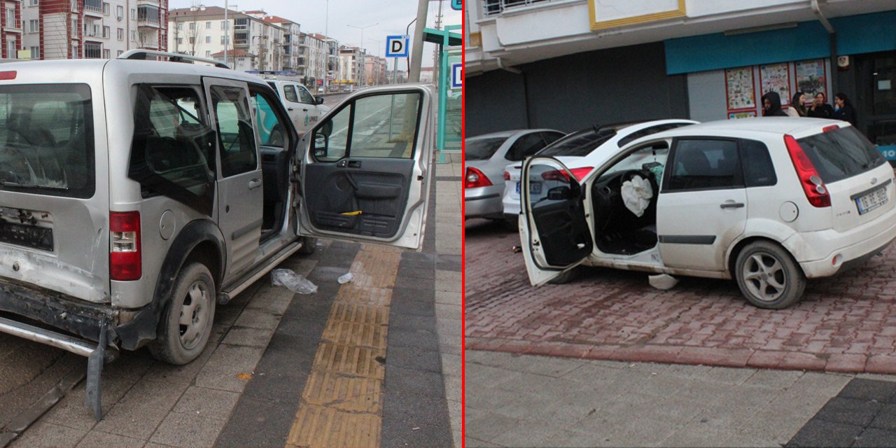 Kadın sürücü kaza yaptı! Çaptığı kişiyi görünce şoke oldu