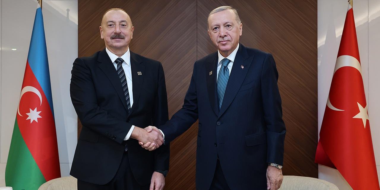 Cumhurbaşkanı Erdoğan Aliyev ile görüştü