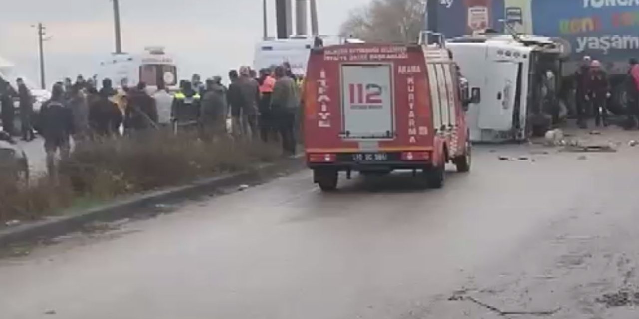 Öğrenci servisi ile TIR çarpıştı! Ölü ve yaralılar var