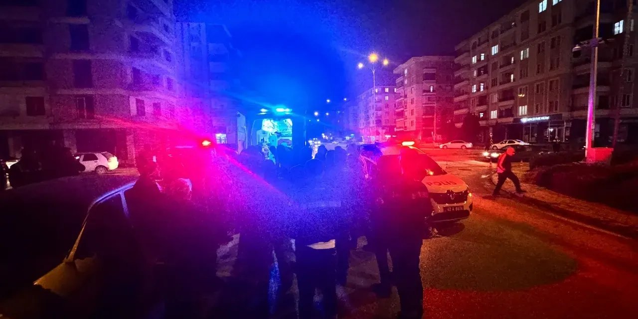 Konya’da polis aracı kaza yaptı! Ekipler seferler edildi