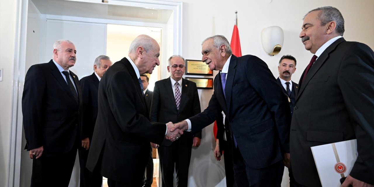 Devlet Bahçeli DEM Parti heyetini kabul etti