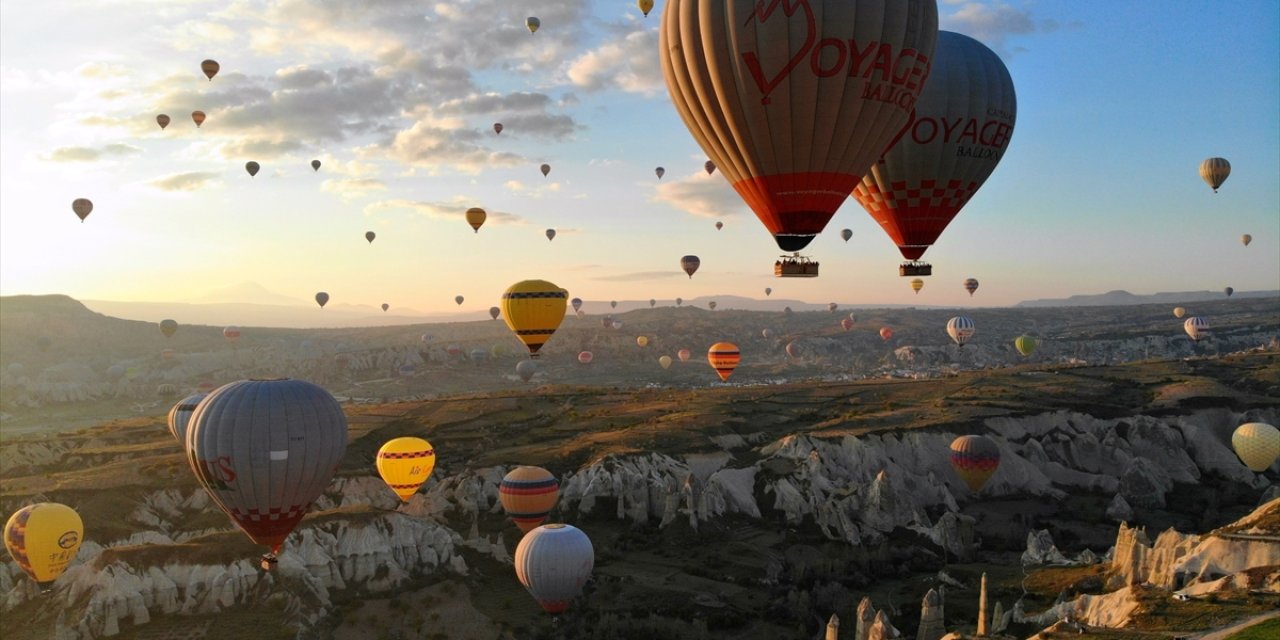 Sıcak hava balonu uçuşlarında yolcu rekoru