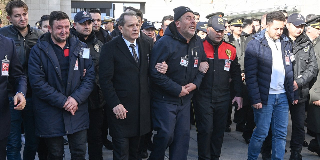 Şehit polis Emirhan Aramış’a acı veda