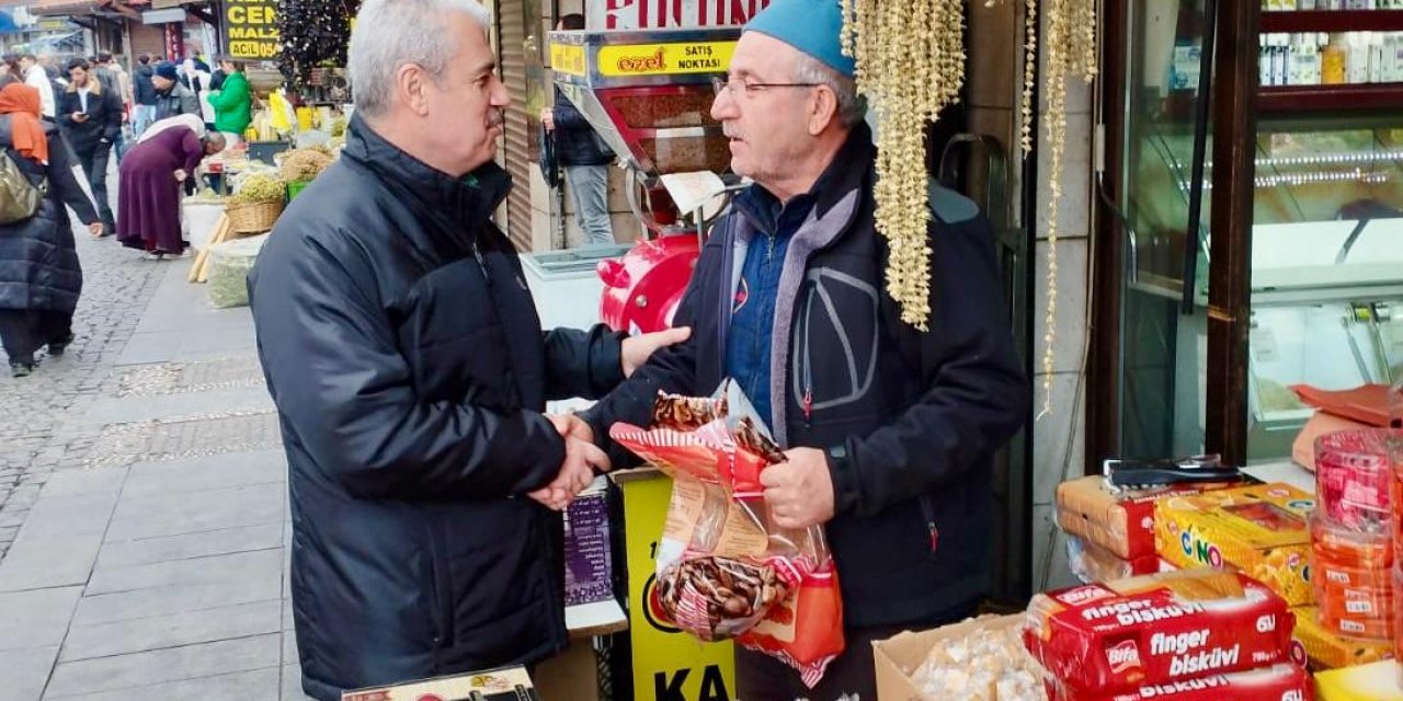 Vali Akın’dan Konya’nın tarihi çarşısına ziyaret