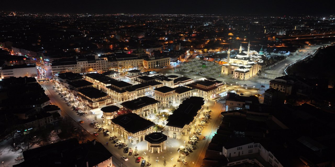 Konya’nın sembol mekanı her mevsim farklı güzellik sunuyor