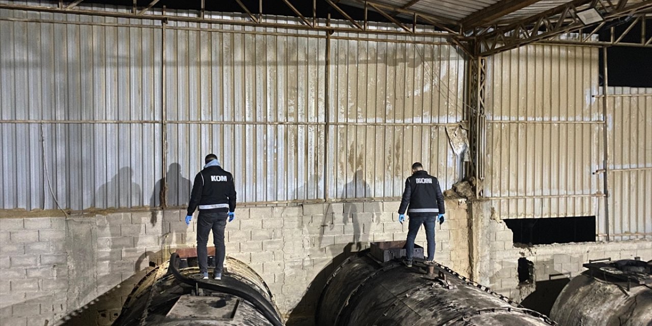 Depoya kaçak akaryakıt operasyonu! 182 bin litre ele geçirildi