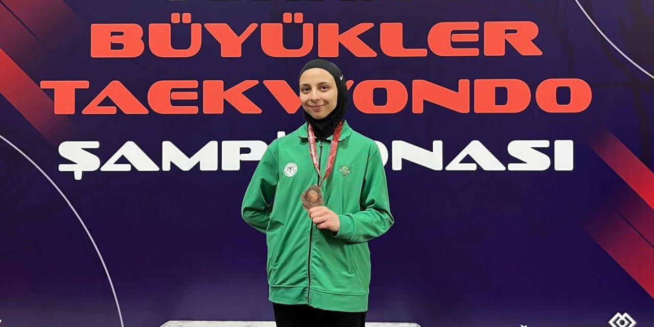 Meram Belediyesporlu Saliha Küçüksolak’tan önemli başarı