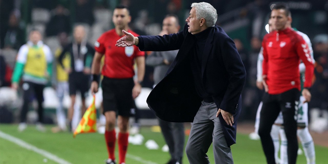 Mourinho Konyaspor maçını değerlendirdi