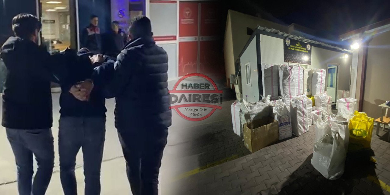 Konya’da evin bodrumuna giren polis bu manzara ile karşılaştı