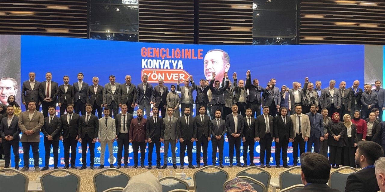 AK Parti Konya İl Gençlik Kolları Başkanı İbrahim Kelek güven tazeledi