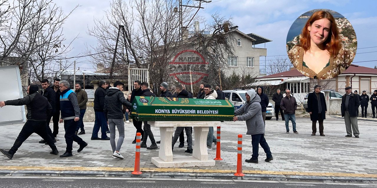 Yangın faciası kurbanı Esra Nazik’e Konya’da acı veda