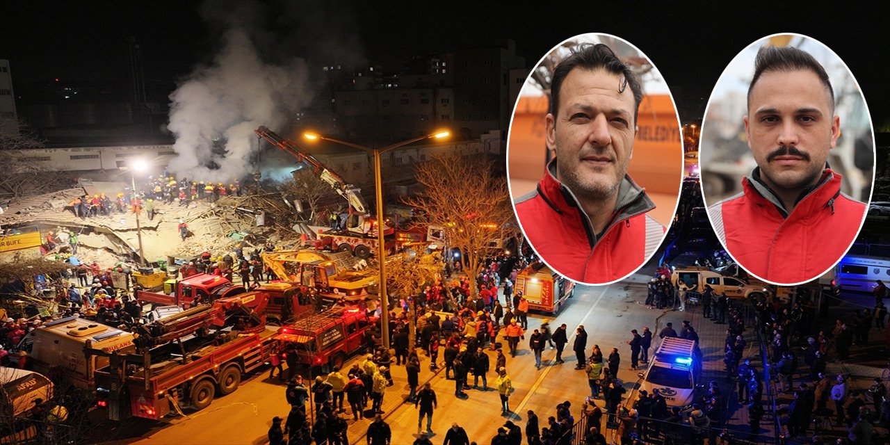 Konya’nın kahramanları enkazdaki anları anlattı