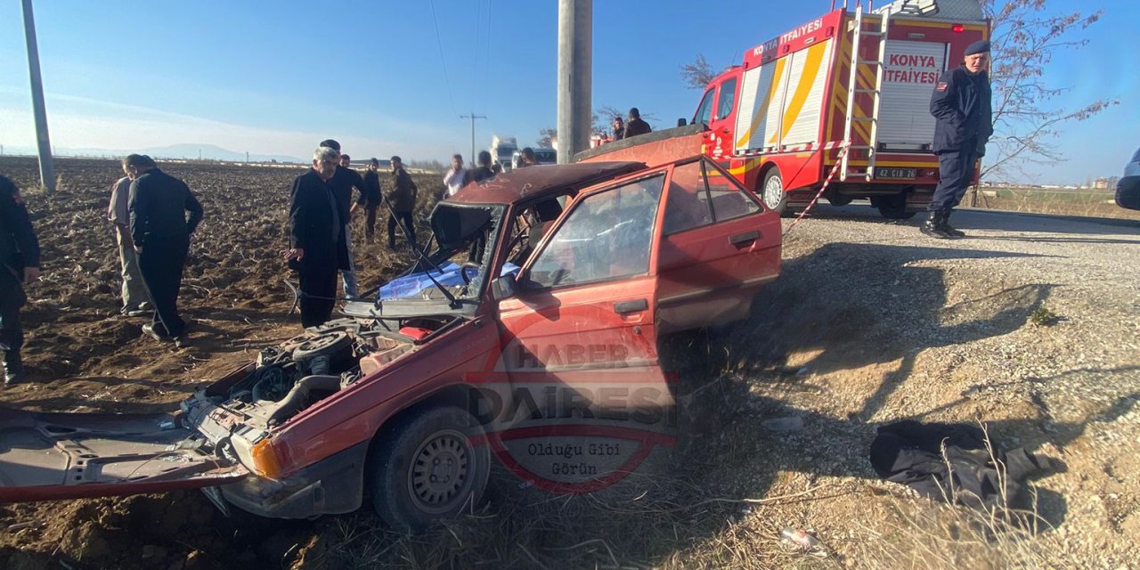 Konya’da 2 kişinin öldüğü kazada sürücü trafik canavarı çıktı