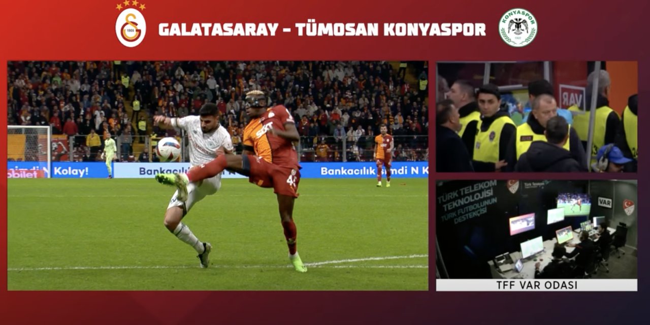 Süper Lig'de VAR kayıtları açıklandı! Dikkat çeken Konyaspor detayı