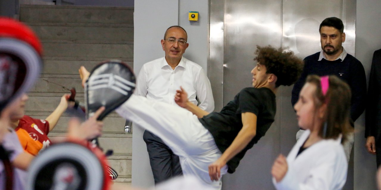 Meram'da gençlik sporla buluşuyor