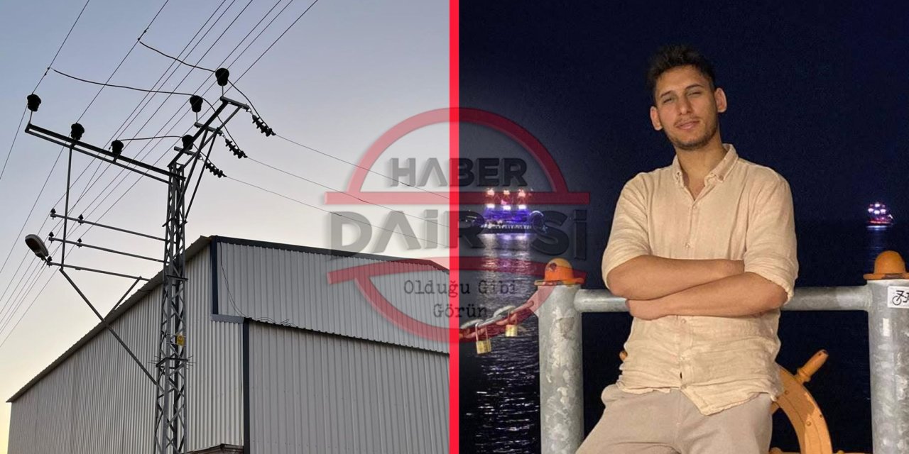 Konya’da kamera takarken elektrik çarpan Ömer Ergin hayatını kaybetti