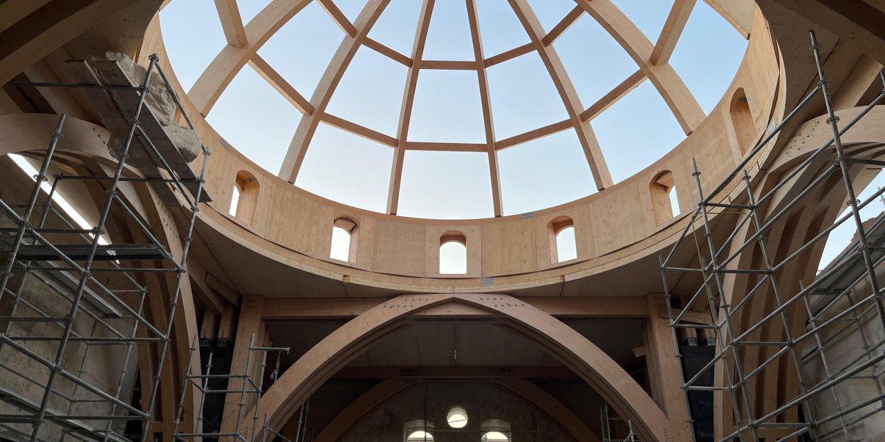 Depremde yıkılmıştı! Konya, Anadolu’nun ilk camisini ayağa kaldırıyor