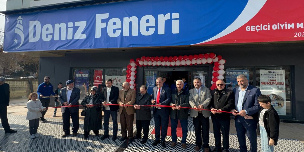 Konya’da 1450 ailenin yüzünü güldürecek mağaza açıldı