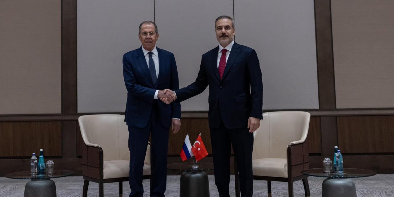 Bakan Fidan Rus mevkidaşı Lavrov ile görüştü