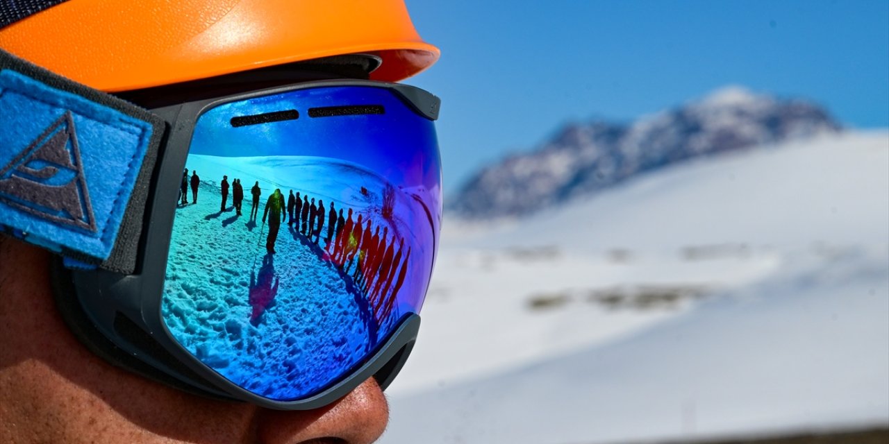 2 bin 225 rakımda çığ tatbikatı