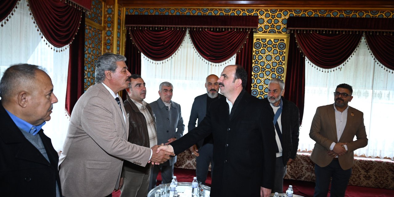 Hatay kahramanı Başkan Altay, depremzede muhtarlarla Konya’da buluştu