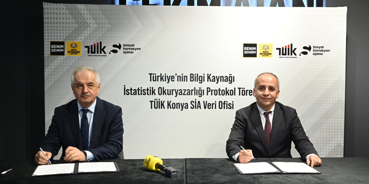 Konya Büyükşehir ve TÜİK arasında yeni işbirliği