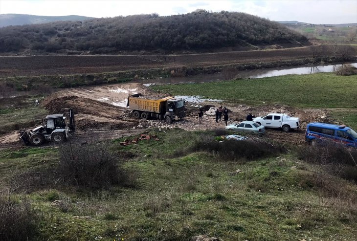 Kaçak hafriyat döken şirkete 265 bin lira ceza