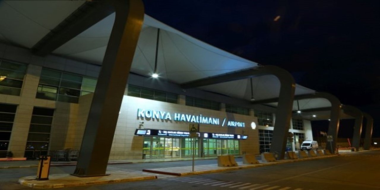 Konya Ocak ayında 609 uçuşa ev sahipliği yaptı