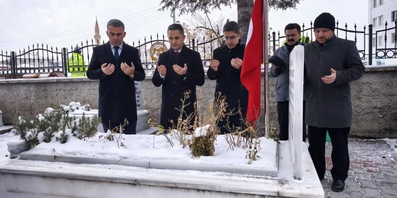 Şehit Cumhuriyet Savcısı Hakan Kılıç, Konya’daki kabri başında anıldı