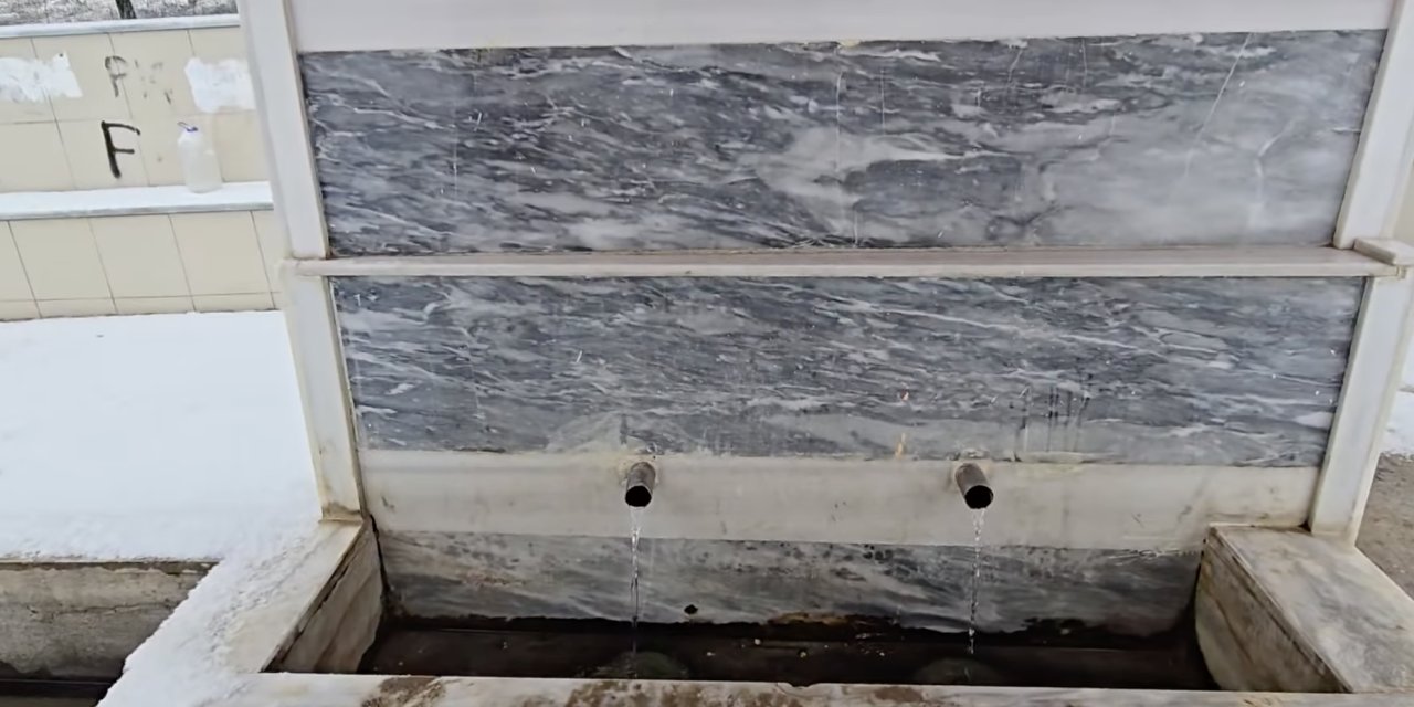 Konya’daki doğa mucizesi! Çifte Çeşme’den 2 ayrı iklim akıyor