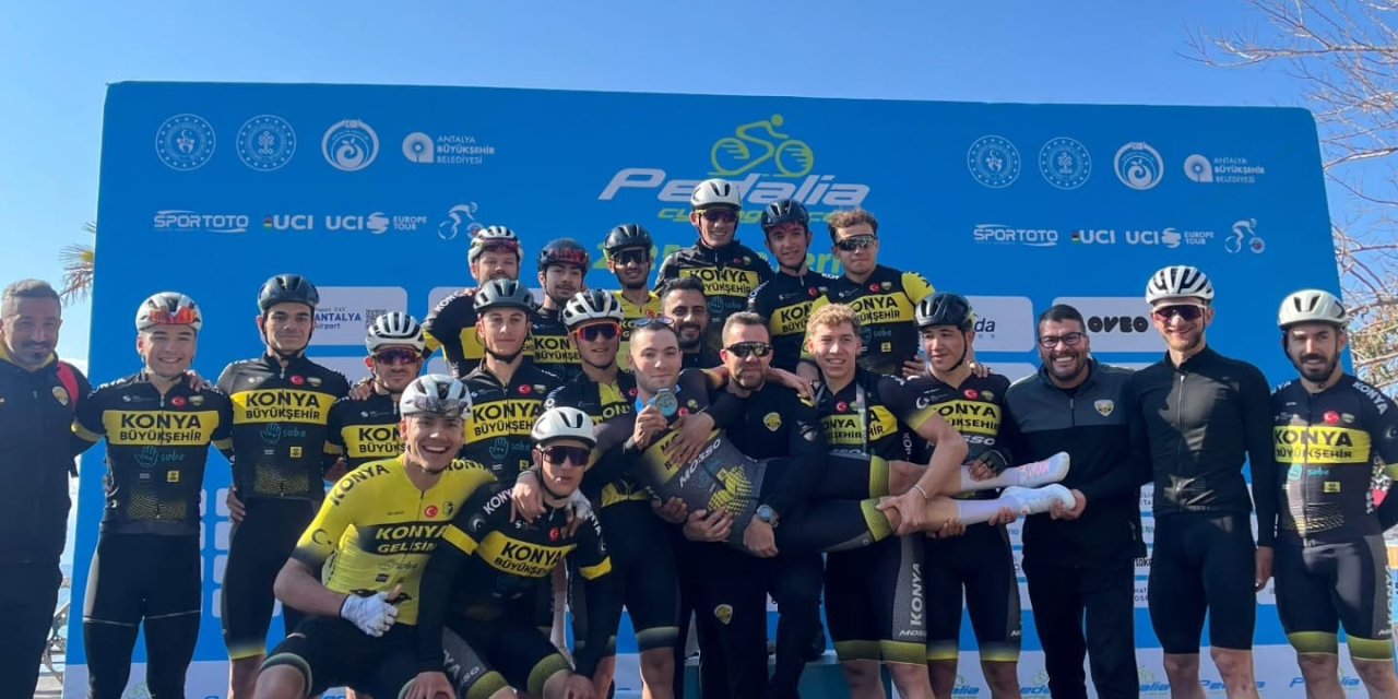 Konya Büyükşehir Belediyespor uluslararası yarıştan altın madalyayla döndü