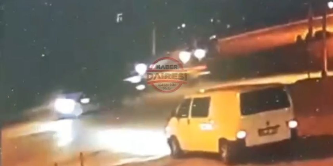 Konya’da göz göre göre gelen kaza! 3 araç birbirine girdi